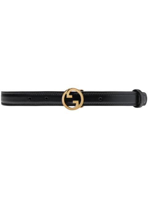 GUCCI Gucci Blondie Belt Thin Black