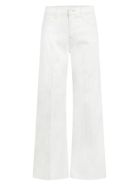 Joe's Jeans Women's The Lou Lou Low-Rise Wide-Leg Jeans - White