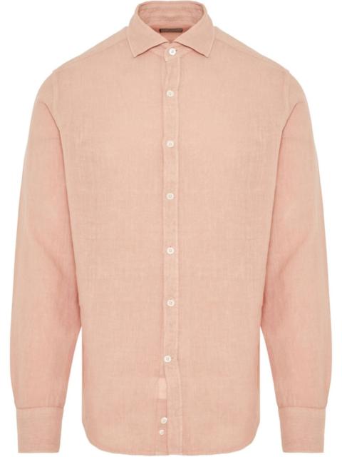Canali linen shirt