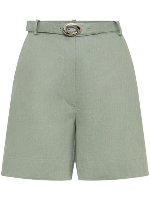 NICHOLAS Lavinia linen shorts