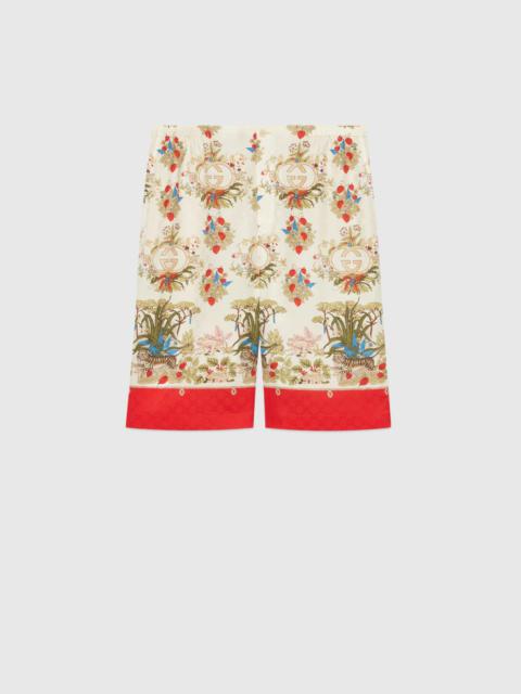 GUCCI Gucci 100 floral print shorts