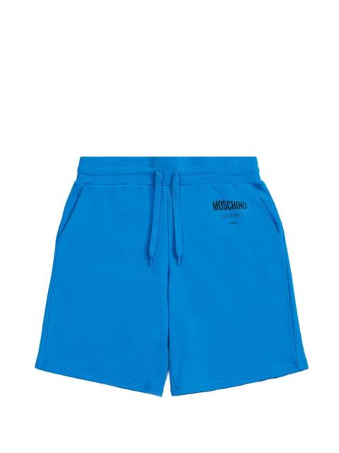 Moschino drawstring logo shorts