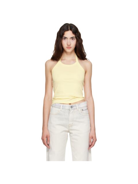 FLORE FLORE Yellow Angie Tank Top