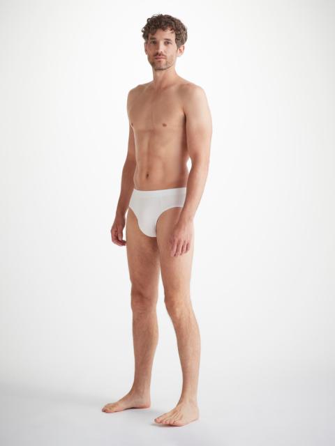 Derek Rose Men's Briefs Alex Micro Modal Stretch White