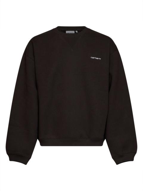 Carhartt WIP Brown Ebbert Sweatshirt crewneck sweatshirt
