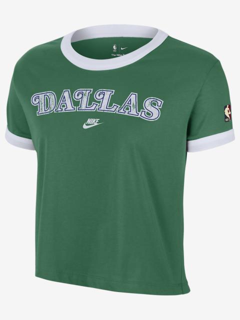Nike Dallas Mavericks Essential Hardwood Classics Women's Nike NBA T-Shirt