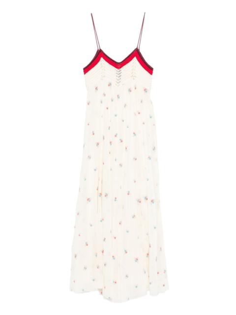 forte_forte floral midi dress