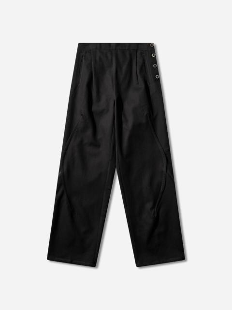 Kiko Kostadinov Men's Vig K-Dart Trousers Space Black