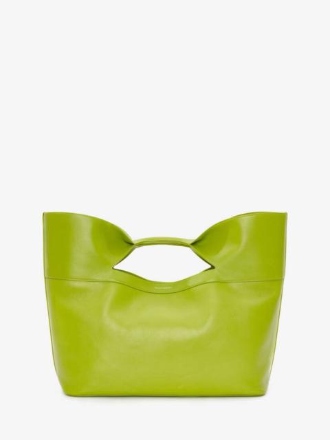 Alexander McQueen Women's The Bow in Sap Green