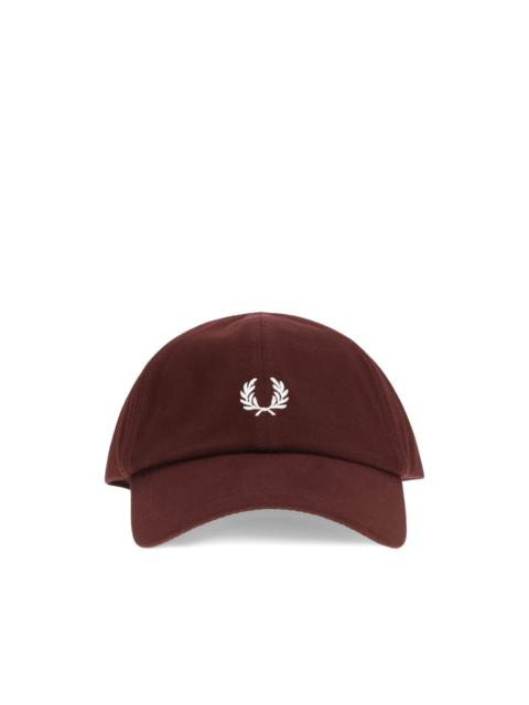 Fred Perry logo-embroidered cap