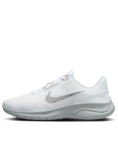 Nike (WMNS) Nike Flex Experience Run 11 Wide 'White Metallic Silver' DH8254-100