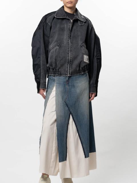 Maison MIHARAYASUHIRO Front Back Combined Zip-up Jacket