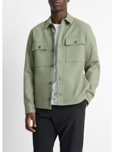 Vince Double-Face Workwear Shirt Jacket