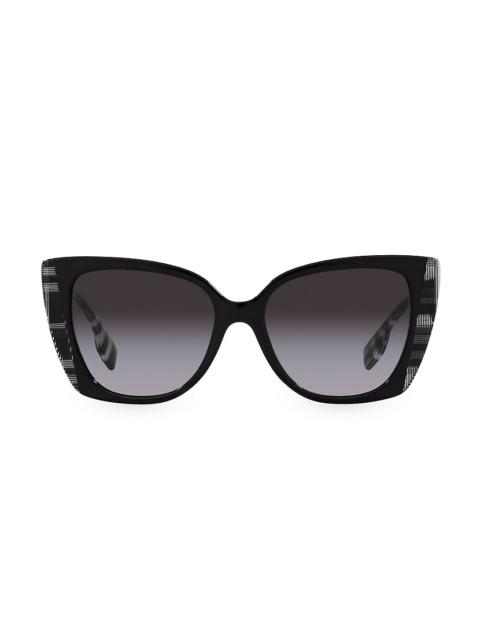Burberry Meryl 54MM Cat Eye Sunglasses