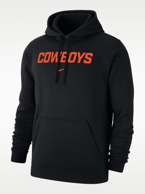 Nike Oklahoma State Club Fleece Men's Nike College Pullover Hoodie