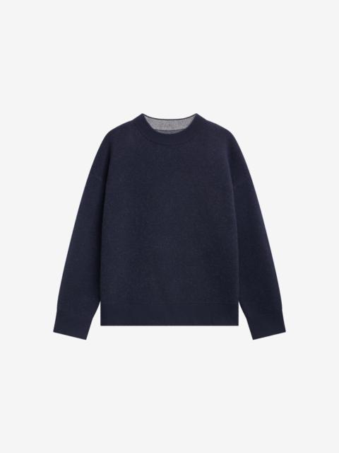 The Frankie Shop Hana Wool Sweater - Navy