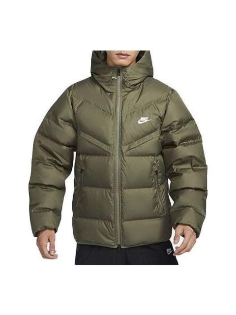Nike Nike Sportswear Therma-FIT Repel Hooded Puffer Classic Jacket 'Green' FZ1103-222