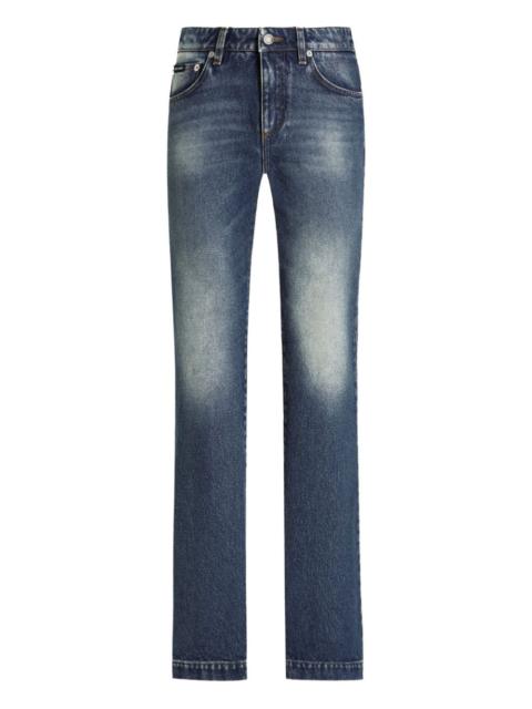 Dolce & Gabbana washed jeans