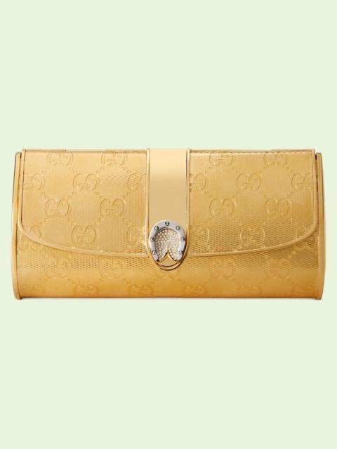 GUCCI GG clutch with crystals