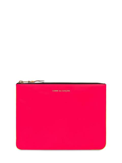 Comme Des Garçons SUPER NEON LEATHER POUCH