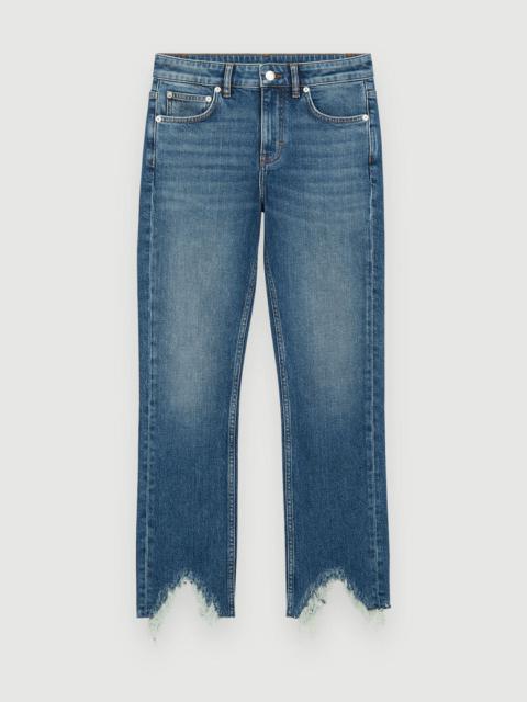 maje Skinny ripped jeans