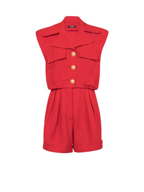 Balmain High summer capsule - Short jumpsuit