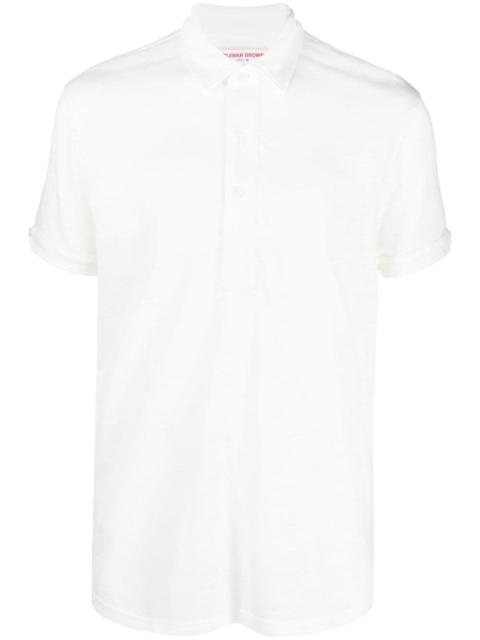 ORLEBAR BROWN Sebastian short-sleeve linen polo shirt