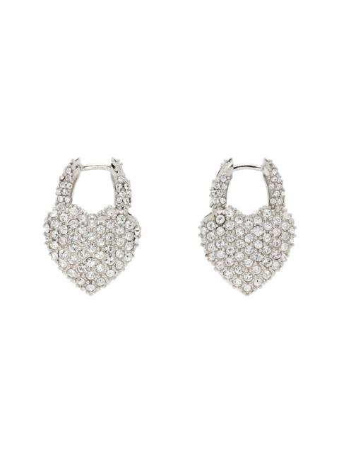 BALENCIAGA Silver Minnie Earrings