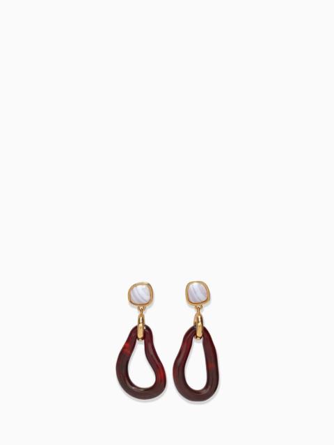 LIZZIE FORTUNATO Galina Earrings in Sangria Multi