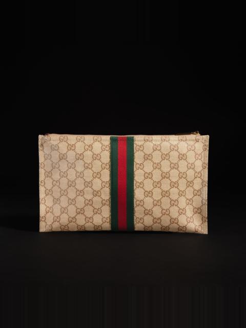 GUCCI Large pouch with Web
