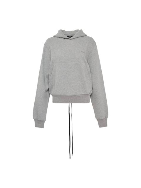 BONBOM Back Lace-Up Hoodie