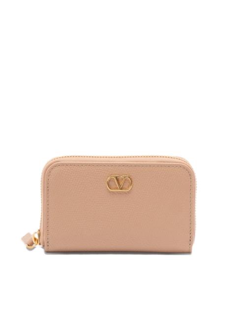 Valentino VLogo Signature mini leather wallet