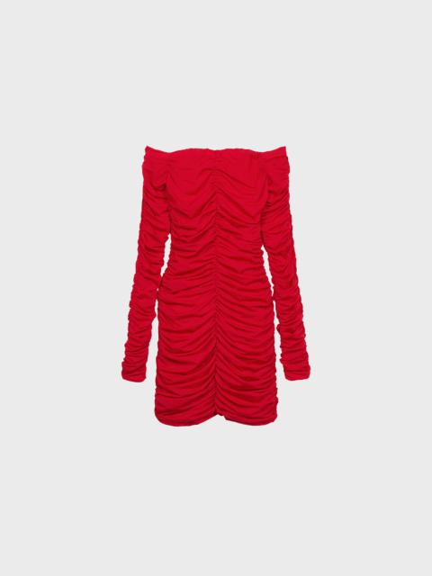 Blumarine MINI DRESS IN SECOND-SKIN JERSEY