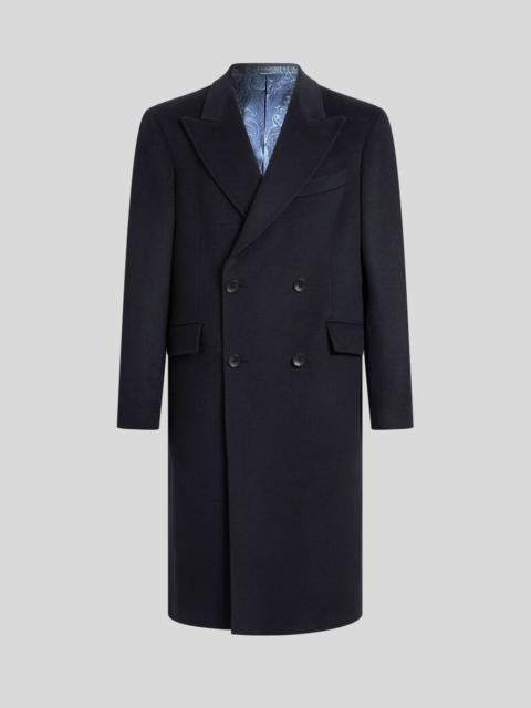 Etro DOUBLE-BREASTED CASHMERE COAT