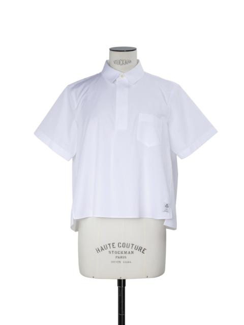 sacai Thomas Mason / Cotton Poplin Polo Shirt