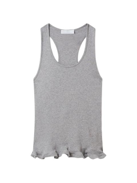 Stella McCartney ruffled-hem tank top