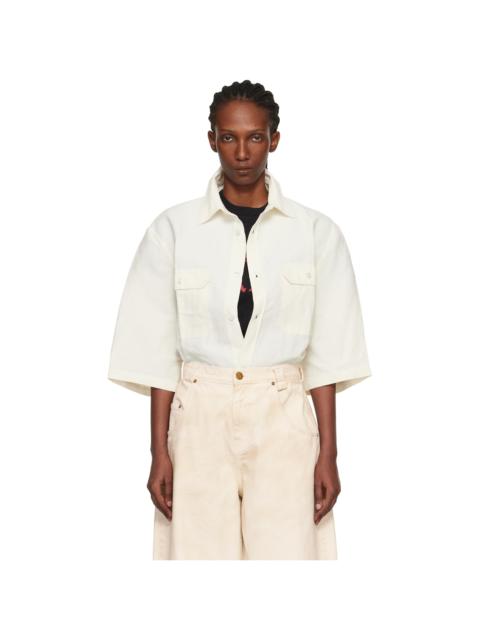WILLY CHAVARRIA Off-White S/S Corcoran Shirt