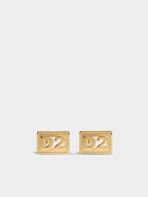 DSQUARED2 D2 STATEMENT EARRINGS