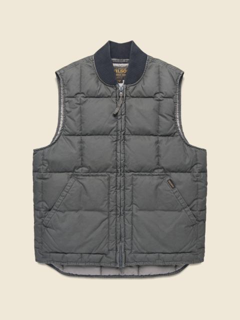 FILSON Heritage Cotton Down Vest - Beluga