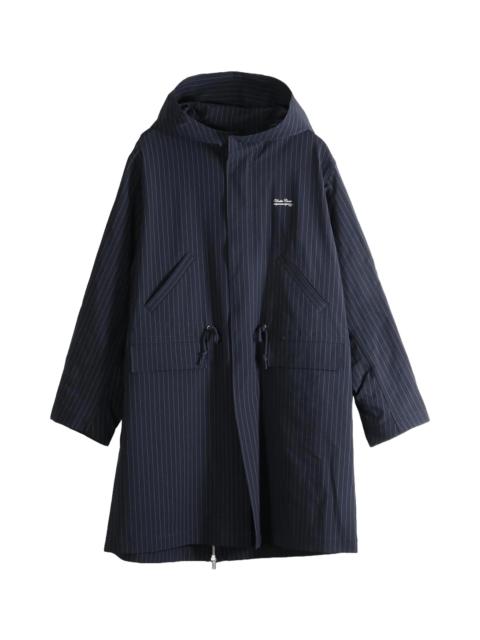 UNDERCOVER Hooded Drawstring Long Coat "Navy" UP2F4301