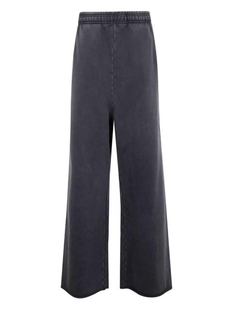 entire studios elasticated-waistband fleece trousers