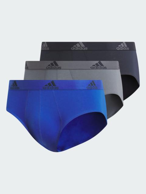 adidas Stretch Cotton 3-Pack Briefs