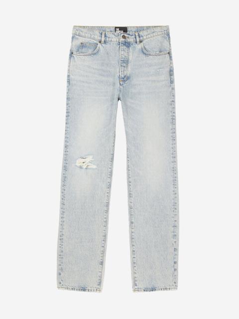 The Kooples LIGHT BLUE WASHED STRAIGHT JEANS