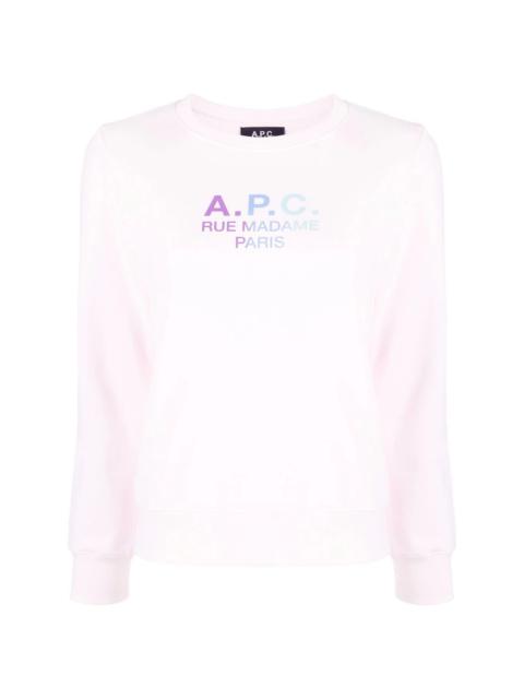 logo-print sweatshirt