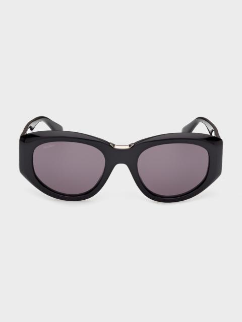 Max Mara 52MM Oval Sunglasses