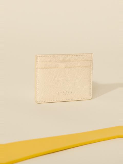 Sandro Leather card holder