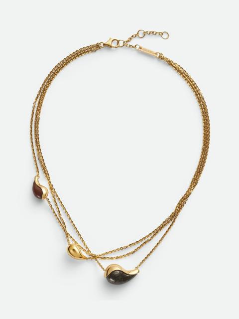Bottega Veneta Drop Marble Necklace