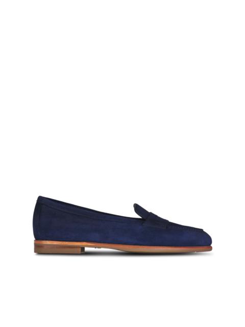 Santoni suede loafers