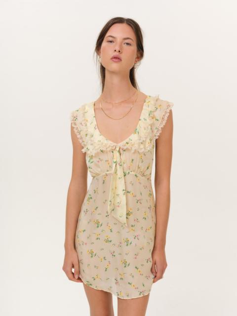 For Love & Lemons Liam Floral Mini Dress
