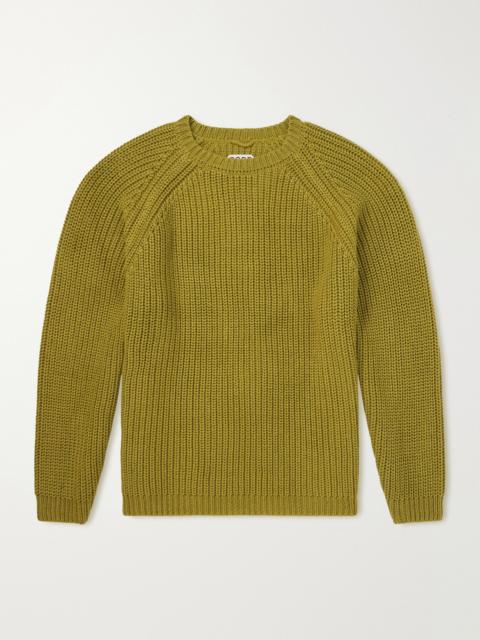 BODE Merton Cotton and Wool-Blend Sweater